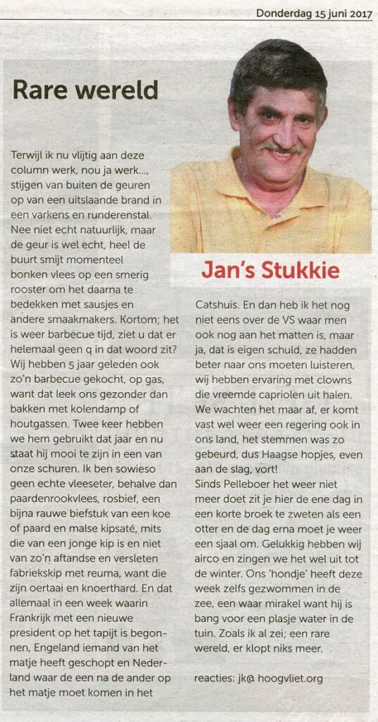 Column van Jan