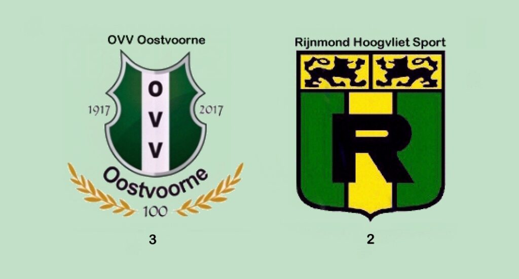 Rijnmond HS in slotfase onderuit bij OVV