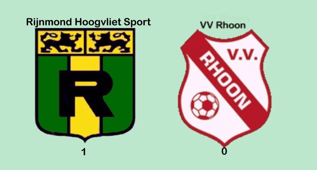 Rijnmond HS wint derby van Rhoon